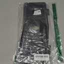 Amerner Kitchen Sink Splash Guard, 10 Large Slope & Adaptable Hole Faucet Mat for Kitchen Sink, Silicone Sink Organizer Sponge Holder for Kitchen, Bathroom, RV, Bar, 14.2 x 5.1, Black