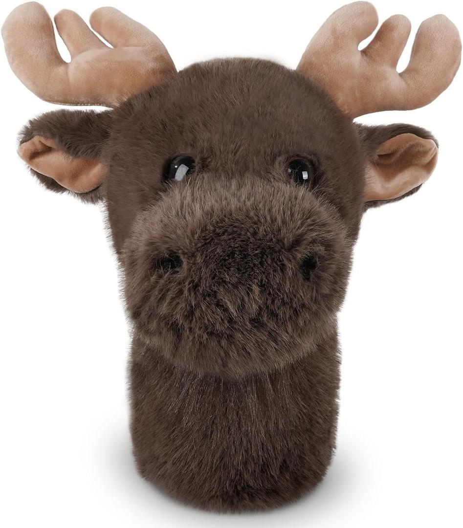 mytag Funny Golf Club Head Covers, Animal Plush Driver Headcover, Golf Headcover Fits Standard 460cc Driver Head