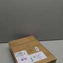 TEAMIX 42 inch Large [Dual] [Monitor] [Riser],Rustic Brown Extra Long TV [Stand Wood & Steel Desktop [Riser] with Storage for [Dual] Screen Office Desk Organization