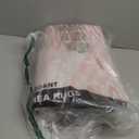 WITSHOCK Pink Rugs 5x7 for Bedroom Girls,Floral Modern Distress Print Pattern Carpet for Living Room Dining Room,Stain Resistant Anti Slip Backing Rugs for Kids Room Nursery Playroom,Light Pink