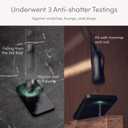 Moshi AirFoil Pro Glossy Screen Protector Compatible with iPhone 12 Mini Screen Protector, Edge-to-Edge, Anti-shatter, Easy Install, Bubble-proof, for 5.4" iPhone 12 Mini (2020)