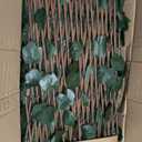 DOEWORKS Expandable Fence Privacy Screen for Balcony Patio Outdoor, 4PCS Faux Ivy Fencing Panel for Backdrop Garden Backyard Home Decorations