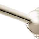 Moen Polished Nickel 54 to 72-Inch Adjustable Length Fixed Mount Single Curved Shower Rod, CSR2160NL