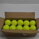 GKK 27 Pack Tennis Balls,Training Tennis Ball Pressure-less Practising Bulk Tennis Balls for Youth/Beginners/Pet Dogs High Altitude Playing Balls (yellow)