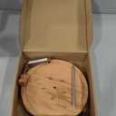 Cheese Curler, Cheese Curler Wheel for i.a. Tte de Moine and Chocolate, Sharp Blade, Wood Base, Suitable for Restaurants, Cafes, and Dessert Shops, Home