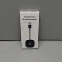 Android Auto Wireless Adapter for Wired Android Auto Cars Converts Wired to Wireless - Easy Setup Plug & Play Seamless Connection Stable and Fast (BLACK)