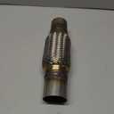 Exhaust Flex Pipe Universal Type 100% Stainless Steel For Heavy Duty and Cars (1 PC, 2X6X10)