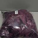 NY Threads Premium Womens Robe with Hood, Plush Fleece Long Bath Robe for Women, Fluffy Soft Women's Bathrobe (Medium, Plum)