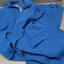 KIRUNDO Womens Suits 2 Piece Set Business Casual Blazer Jacket Wide Leg Dress Pants Suits Professional Work Office Outfits L