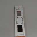 Bandletic Magnetic Silicone Watchband Compatible with Apple Watch Bands for Men 44mm 45mm 46mm 49mm 42mm(Series 3) Women, Sport Magnets Straps for iWatch Series 11 10 9 8 7 6 5 4 SE Ultra 3 2 1, Black