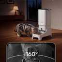 Automatic Cat Feeder with Camera - 7L/29 Cups Auto Dog Feeder with Large Food Tray & 1080P Night Vision, Elevated Bowl, 2-Way Audio, 10s Voice Recording, 5G WiFi Timed Cat Food Dispenser, 1-15 Meals