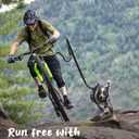Dog Bike Leash - Hands-Free Bike Attachment for Dogs, Safe Shock-Absorbing, Adjustable Length, Easy to Install
