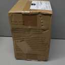 Amazon Basics Ceramic Space Heater, Portable Indoor Heating Solution, With Overheat and Tip-Over Protection, Thermostat, Non-Oscillating, 1500W, 7.52"D x 6.34"W x 9.45"H, Black