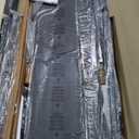 Feonase Queen Bed Frame with 4 Storage Drawers, Upholstered Storage Bed with Charging Station, Tufted Wingback Headboard, No Box Spring Needed, Dark Grey