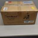 Knee Scooter Steerable Knee Walker Deluxe Medical Scooter for Foot Injuries Adult Compact Crutches Black