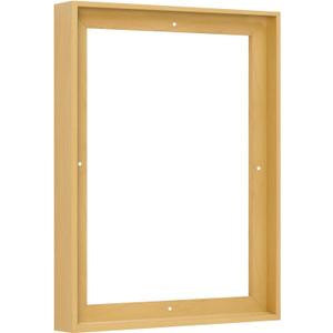 Pixy Canvas Floater Frame 11x14 for 1-1/2 (1.5) inch Deep Canvas Paintings/Canvas Prints/Wood Canvas Panels/Wall Art/Wall Decor/Home Decor/Artwork (Light Maple, 11 x 14 inch, Portrait)