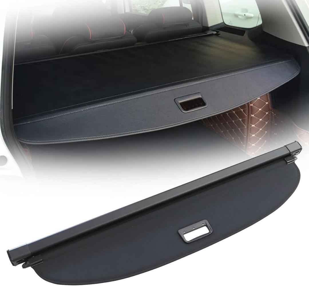 Priprilod PVC Multipurpose Trunk Cargo Security Cover Black Compatible with Lexus RX350 RX450h 2016 2017 2018 2019 2020 2021 2022