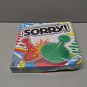 Sorry! Board Game for Kids Ages 6 and Up; Classic Hasbro Board Game; Each Player Gets 4 Pawns; Family Game
