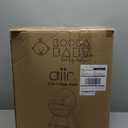 Convertible High Chair for Babies, Toddlers, Kids & Children - Wooden Highchair with Adjustable Height & Dishwasher Safe Tray - Wood Feeding & Dining Chair - Converts to Booster Seat (Grey)