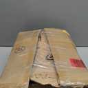 HOOBRO Bar Stools, Set of 2 Bar Chairs, 23.6 Inch Saddle Stools, Kitchen Counter Seat with Footrests, Industrial Barstools for Dining Room, Kitchen, Counter, Rustic Brown and Black BF02MD01