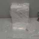 HBlife 12 Inches Tall [Extra Tall Version] Clear Shelf Dividers, 6 Pack Purse Organizer for Closet Perfect for Sweater, Shirts, Handbags, Acrylic Adjustable Bookshelf for Organization