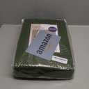 MIULEE Olive Green Back Tab Blackout Curtain 96 Inch Long 2 Panels Set for Bedroom, Rod Pocket/Pinch Pleat Thermal Insulated Living Room Darkening Pleated Light Blocking Floor to Ceiling Drape