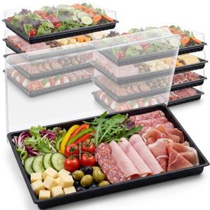 Shellwei 10 Pack Extra Large Charcuterie Board with Lids