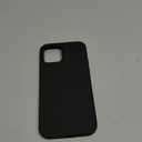 GONEZ Magnetic for iPhone 12 Case / 12 Pro Case, Compatible with MagSafe, [Screen Protector + Camera Lens Protector], Silicone Shockproof Anti-Scratch Protective Phone Case 6.1 inch, Black