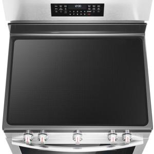 Electric Stove Top Cover - 29.5 * 21 Inch Silicone Coated Fiberglass Heat Resistant Glass Ceramic Stovetop Protector Mat, Prevents Scratching, Expands Usable Space