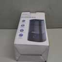 Humidifiers for Bedroom, 2.0L Cool Mist Humidifier for Home Plant and Baby Nursery, Quiet Ultrasonic Humidifier with 360 Nozzle, Auto Shut-Off, Filterless, Black