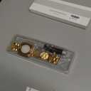 MioHHR Solid Stainless Steel Band Compatible with Apple Watch 46mm (Series 11 10), Metal Strap with Soft TPU Case for iWatch Series 11/10 46mm Women and Men, Gold