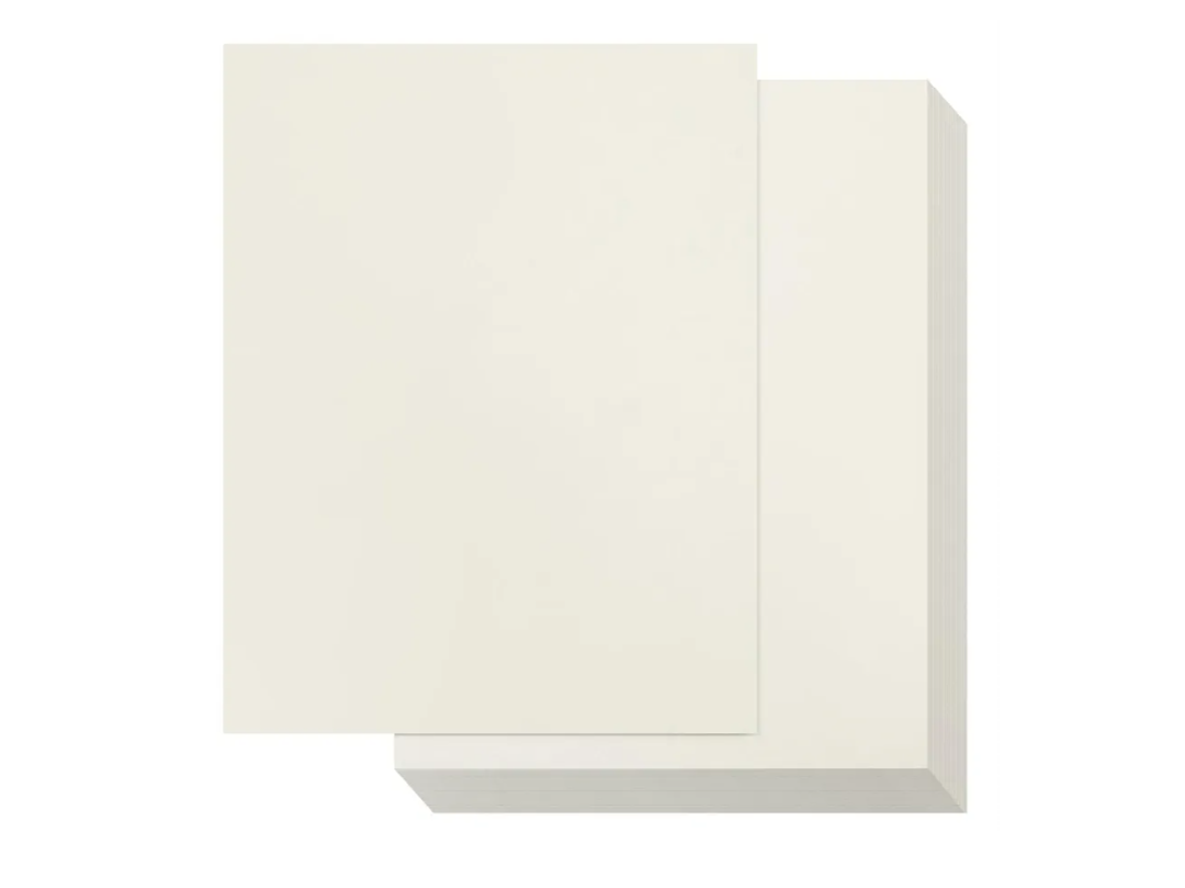 Best Paper Greetings 96 Sheets Parchment Paper for Certificates, Resumes, Diplomas - 90 GSM Textured Stationary, Printer-Friendly - Diploma Certificate Papers for Printing 8.5x11 inch