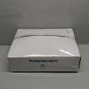 Goose Feather Down Fiber Comforter Twin Size, All Season Duvet Insert, 750+FP Hotel Bed Comforter, Ultra Soft 100% Organic Cotton Fabric, 68x90 Inches (White)