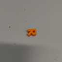 26PCS Large 6mm Hole Letter Beads, 20mm Acrylic Beads A to Z,for DIY Jewelry Making Kit Friendship Bracelet Key Chain and Bag Charms (26 A to Z Orange)