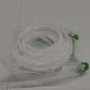 TMH Premium Pure Silicone Kerf Weather Stripping Door Seal, Window and Door Frame Sealer Bulb/Ring Shape, White - 20 Feet