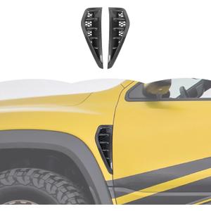 RT-TCZ Carbon Fiber Side Door Air Vent Fender Cover Trim Accessories for Dodge RAM TRX 2018 2019 2020 2021 2022 2023 2024