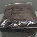 PrinceDeco Velvet Couch Cover Loveseat Covers for 2 Cushion Couch 3 Piece Sofa Covers for Dogs Washable Loveseat Covers Width Up to 72 Inch No Slip Stretch Sofa Slipcover (Medium, Brown)