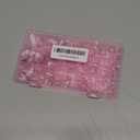 NOVO OVO French Tip Toe Nail Tips Press on, Sharp Square Pre-Designed Soft Gel False Toenail Extension, BERRY PINK Pre-applied Tip Primer & Base Coat, Full Cover Acrylic for DIY x 15 Sizes 240 pcs