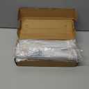 10 Pack 5 Inch Cabinet Pulls knurled Matte Black and Champagne Bronze Kitchen Cabinet Handles Aluminum and Zinc Alloy Drawer Pulls Solid Cabinet Hardware (5'' Hole Center(128mm))