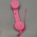 Retro Phone Handset,2026 New Retro Style Type-C Phone Handsets,Cell Phone Receiver with Microphone & Speaker,Type-C Retro Telephone Wired Handset for Mobile Phones,Vintage Landline for iPhone(Pink)