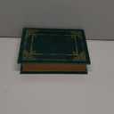 Jolitac Wooden Decorative Book Boxes 3-Pack - Vintage Style Secret Storage Boxes Handcrafted Wooden Storage Containers with Rustic Magnetic Closure for Jewelry & Keepsakes (Vintage Green)