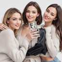 Clear Halloween Phone Case for Samsung S25 Ultra,Black Ghost Pattern Cover Soft Bumper Protective Cute Boys Girls Phone Case for Samsung S25 Ultra-Black Ghost