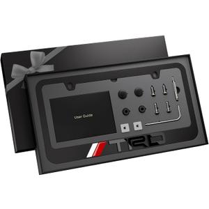 Black License Plate Frame