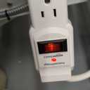 Amazon Basics Surge Protector Power Strip, 6-Outlet with 200J Protection, 2ft Extension Cord, Rectangle, White (2 Pack)