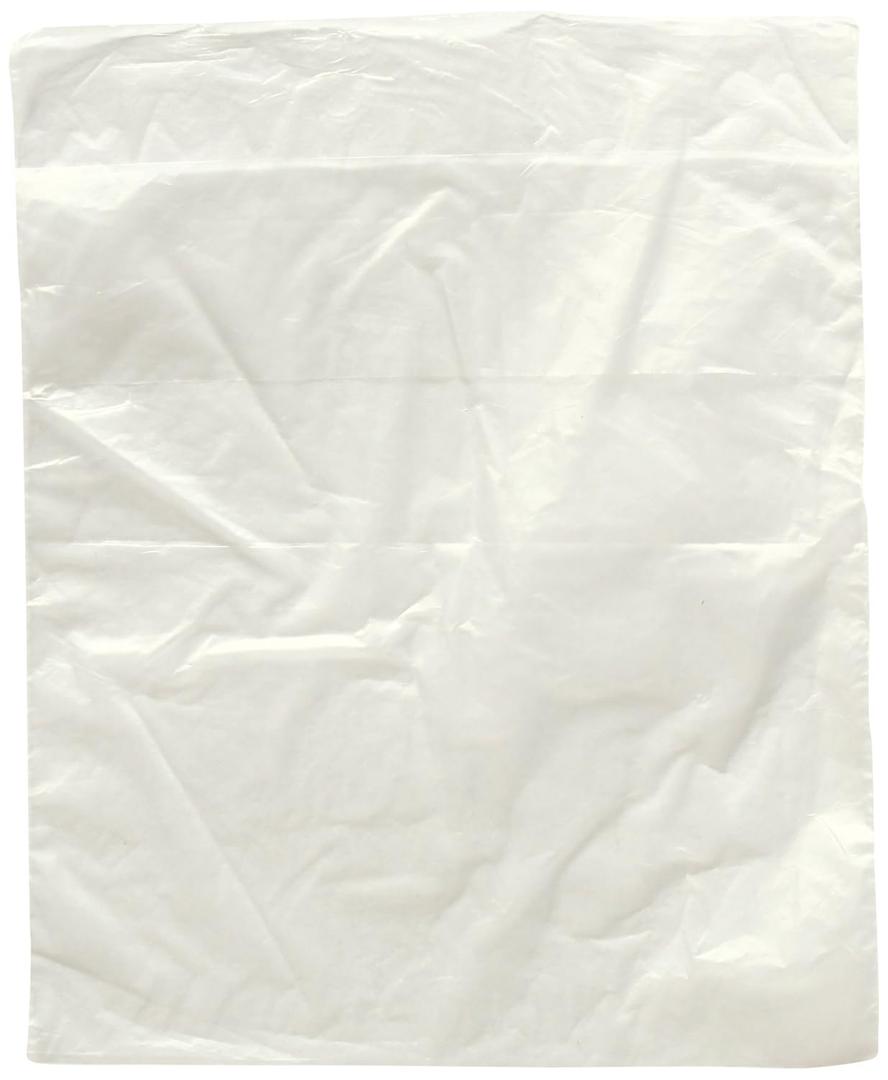 Elara PB-SS67 HDPE Disposable Saddle Pack Sandwich Bag with Flip Top Closure, 6-1/2" Width x 7" Height, Clear, Case of 2000