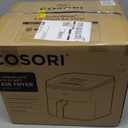 COSORI Air Fryer 9-in-1, Compact & Large 6-Qt, Fast Turbo Modes, 90450F Precise Heat for Even Results, Up to 95% Less Oil*, Roast, Bake, Dry, Reheat, Frozen, Broil, Proof, 120V, TurboBlaze, Grey (Dark Gray)