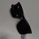 AIRMARS Smart Glasses with Voice Assistant, Builtin Speaker and Microphone, Photochromic Blue Light Filtering Lenses, UV Protection Polarized Bluetooth Sunglasses for Men and Women (Black)