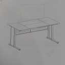 Tribesigns 63 Inch Executive Desk with File Cabinet, L Shaped Office Desk with Drawers and Storage Shelves, Business Furniture Set Workstation for Home Office, Gray and Black