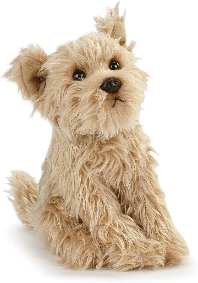 DEMDACO Chorkie Mix Rescue Breed Dog Soft Brown 10 inch Plush Fabric Stuffed Figure Toy