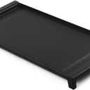 Upgraded WB31X24738 WB31X49806 Griddle Replacement Parts for GE Gas Stove Cast Iron Griddle Plate WB31X24998 General Electric Range StoveTop Cooktop Center Griddle Stove Burner Middle Flat Top Pan